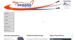 Desktop Screenshot of ormandflyingclub.ie